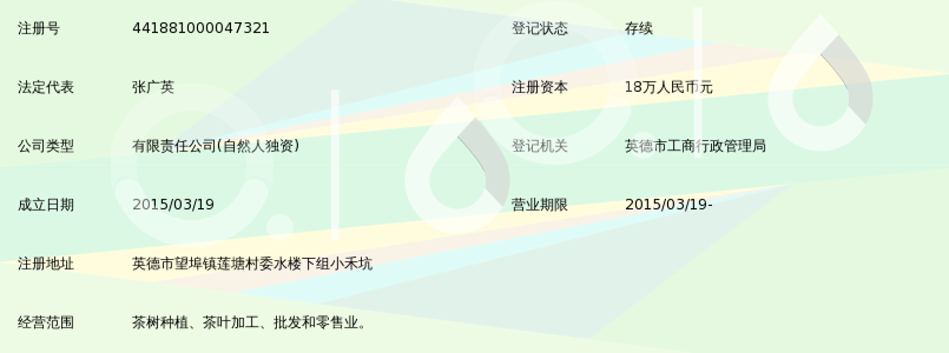 茗风阁茶业
